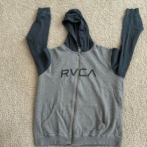 RVCA Hooded Zip Sweatshirt